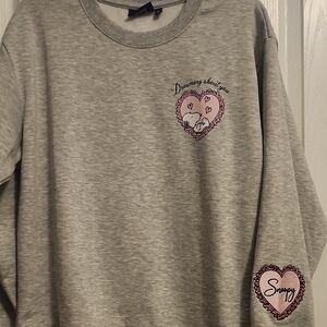 Peanuts Gray Sweatshirt